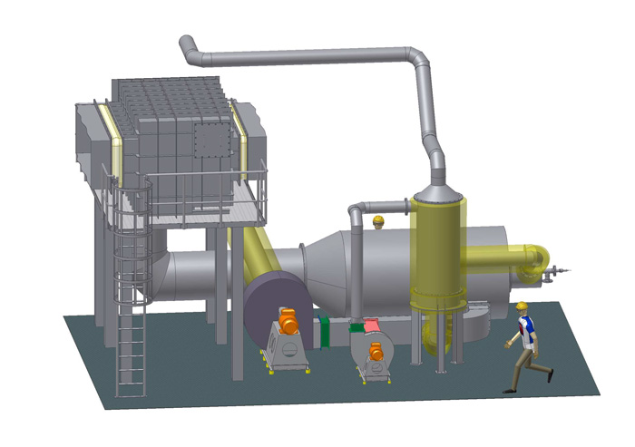Process gas system